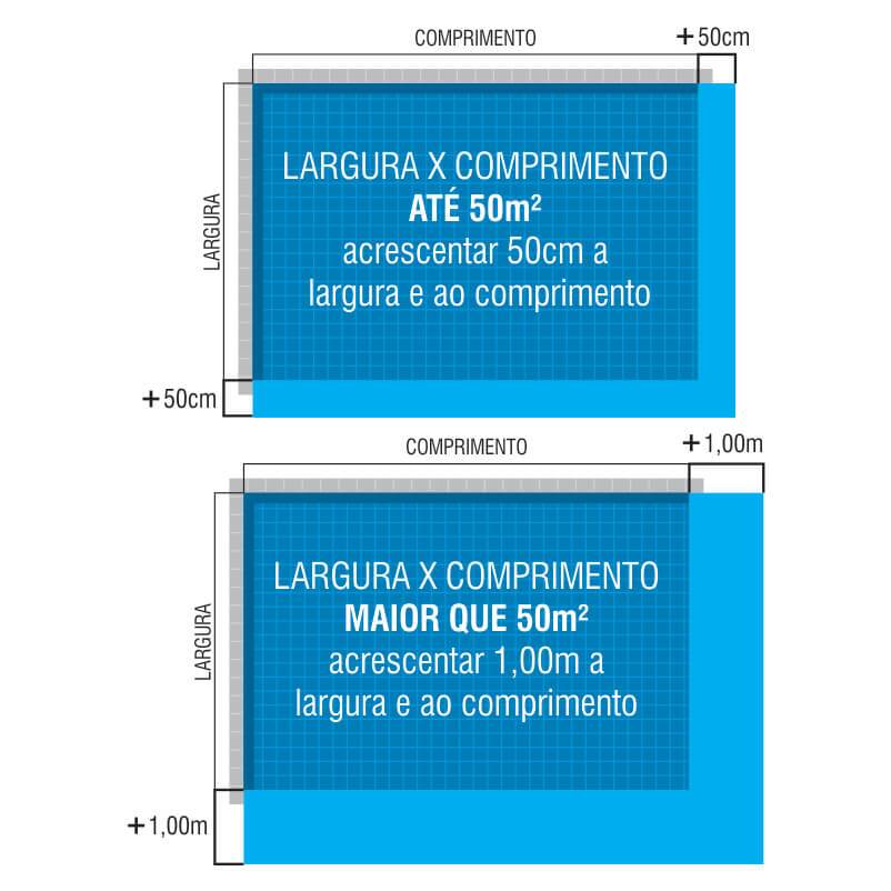 Capa Térmica para Piscina - INCISOR 3 Triton-Piscinas Gráfico de medidas da capa térmica Incisor - Triton Piscinas-01