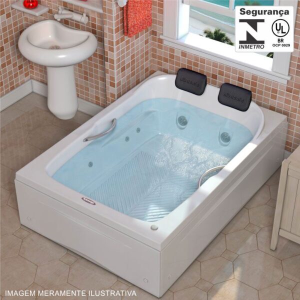 Banheira de hidromassagem Córdoba Dupla ambiente Albacete - Triton Piscinas