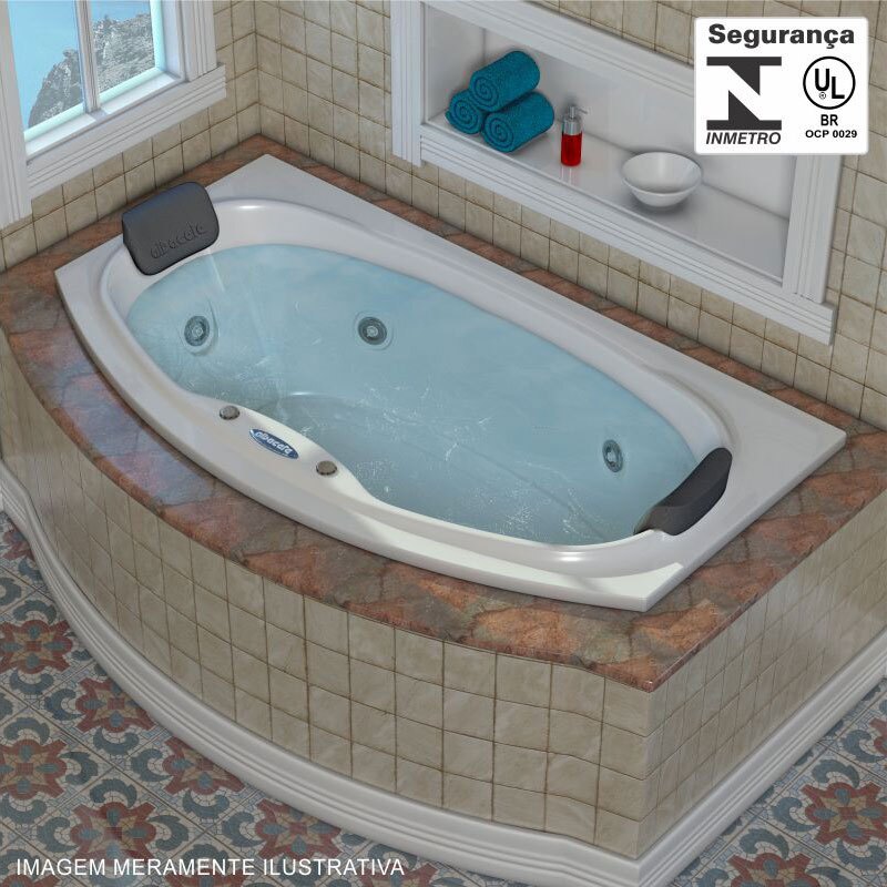 Banheiras Hidro Marbella 8000 AD-8 Dupla - ALBACETE 1 Triton-Piscinas Banheira de hidromassagem Marbella 8000 ambiente Albacete - Triton Piscinas